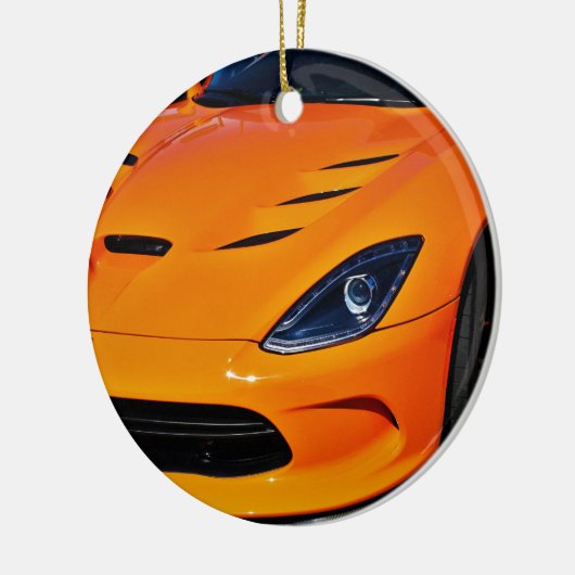 Snake Bitten Keramisch Ornament (Links)