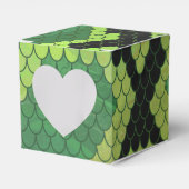 Snake Black en Green Print Bedankdoosjes (Voorkant Zijde)
