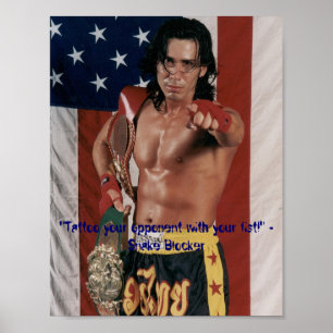 Snake Blocker (Snakeism 68) Poster