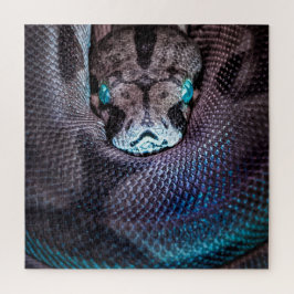 Snake boa anaconda python reptile snakeskin legpuzzel