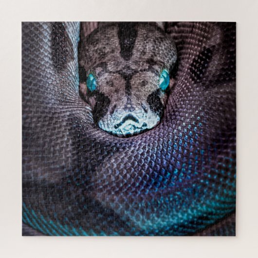 Snake boa anaconda python reptile snakeskin legpuzzel (Verticaal)
