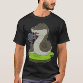Snake Bowling Bowling ball T-shirt (Voorkant)