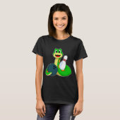 Snake Bowling Bowling ball T-shirt (Voorkant volledig)