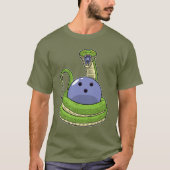 Snake Bowling Bowling ball T-shirt (Voorkant)