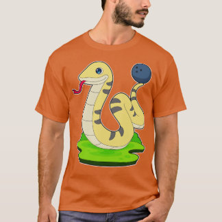Snake Bowling Bowling ball T-shirt