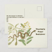 Snake Briefkaart (Voorkant / Achterkant)