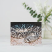 Snake Briefkaart (Staand voorkant)