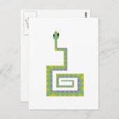 Snake Briefkaart (Voorkant / Achterkant)