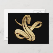 Snake Briefkaart (Voorkant / Achterkant)