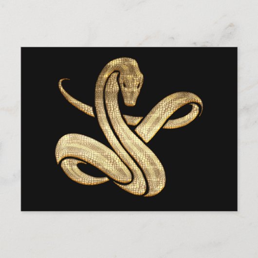 Snake Briefkaart (Voorkant)