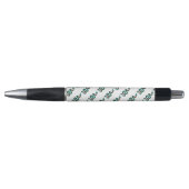 Snake Brown en Blauwgroen Print Silhouette Pen (Voorkant)