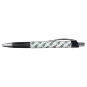 Snake Brown en Blauwgroen Print Silhouette Pen (Bovenkant)