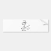 SNAKE BUMPERSTICKER (Voorkant)