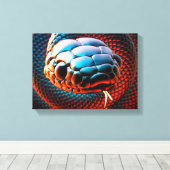 Snake Canvas Afdruk (Insitu (Houten vloer))