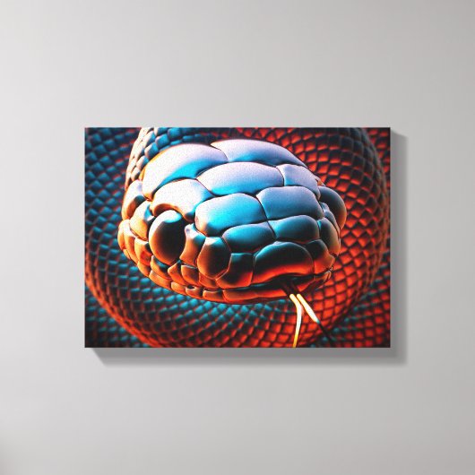 Snake Canvas Afdruk (Voorkant)