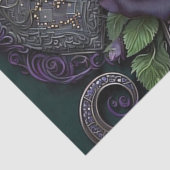 Snake Celtic Knot Paars Wrapping Paper Tissuepapier (Detail)