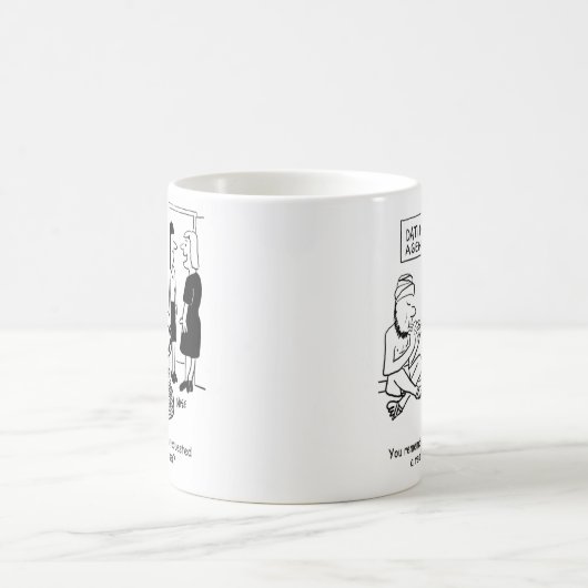 Snake Charmer bij het Dating Agency. grappig Koffiemok (Center)