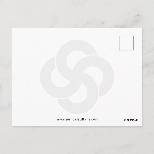 Snake Charmer Briefkaart (Achterkant)