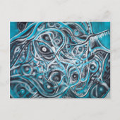 Snake Charmer Briefkaart (Voorkant)