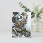 Snake charmer briefkaart (Staand voorkant)