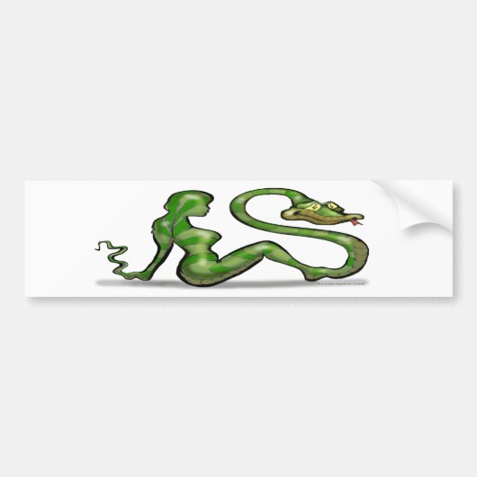 Snake Charmer Bumpersticker (Voorkant)