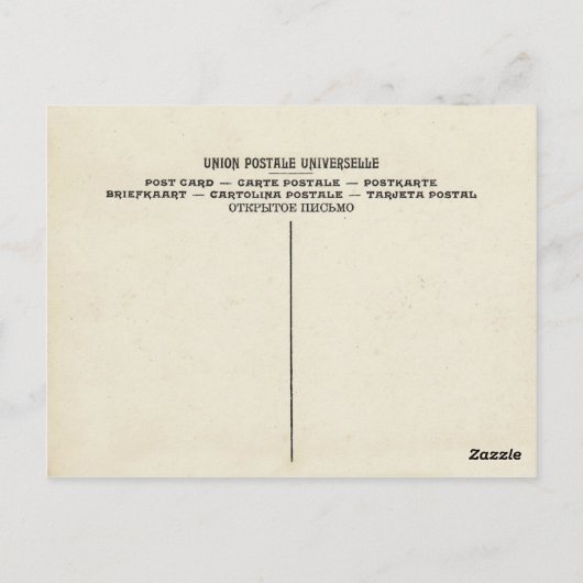 Snake charmer in Tangier, Marokko, 1913 Briefkaart (Achterkant)