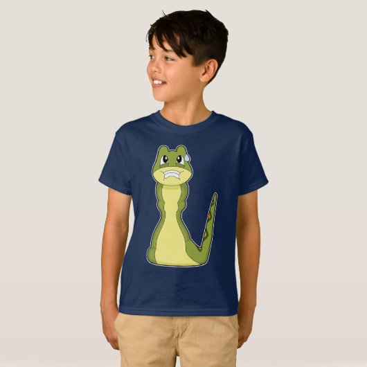 Snake Chess Board spel T-shirt (Voorkant volledig)