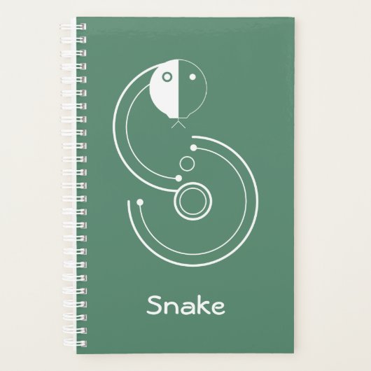 Snake Chinese Zodiac Planner (Voorkant)