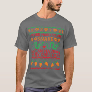 Snake Christmas boy T-shirt