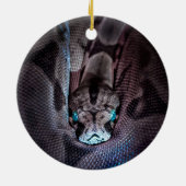 Snake Christmas Ornament Snake Ornament (Achterkant)