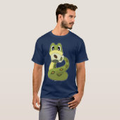 Snake Coffee Cup T-shirt (Voorkant volledig)