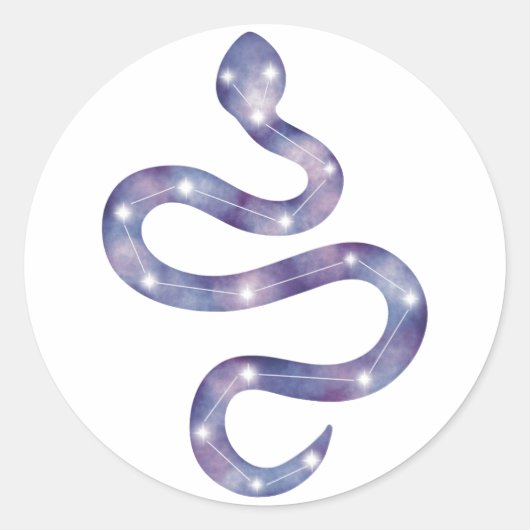 Snake Constellation Sticker (Voorkant)