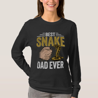 Snake Dad  Reptiles  Pet Reptile Owner Graphic T-shirt