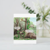 Snake Dental Issues Funny Briefkaart (Staand voorkant)