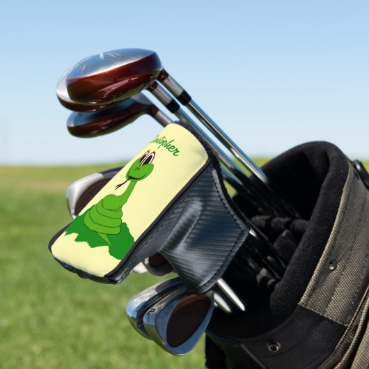 Snake Design Golfheadcover (Insitu)