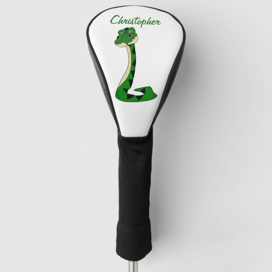 Snake Design Golfheadcover (Voorkant)