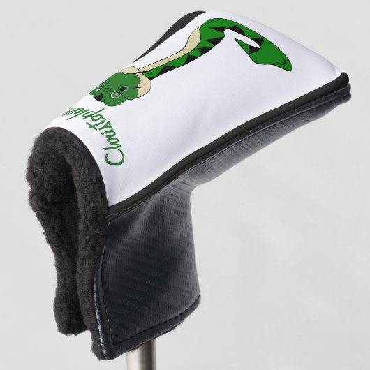 Snake Design Golfheadcover (3/4 voorkant)