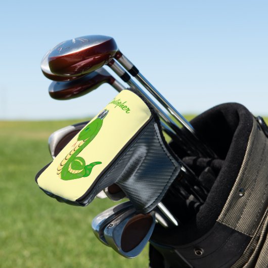 Snake Design Golfheadcover (Insitu)