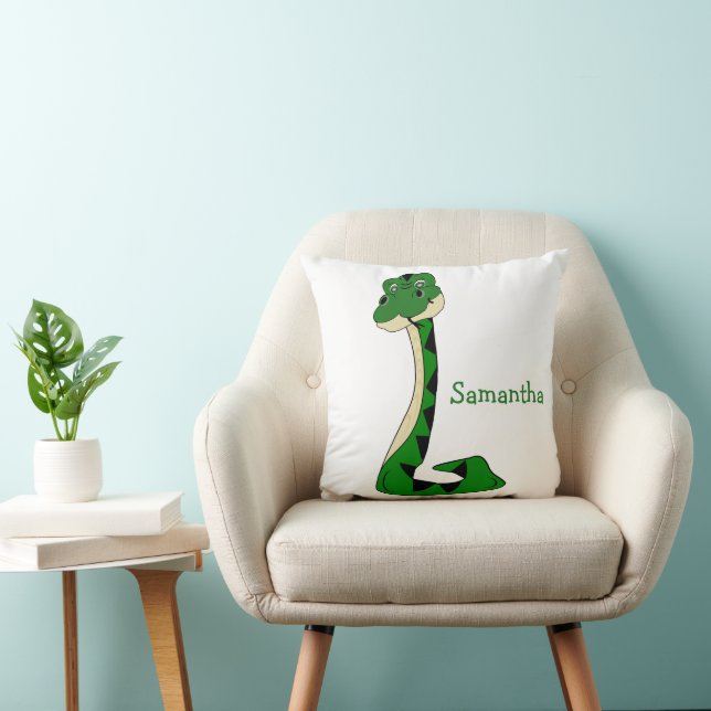 Snake Design Personalised Kussen (Stoel)