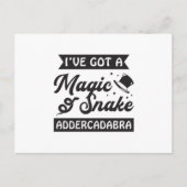 Snake Dierenvriend Reptiel Snakers Cobra Pet Gift Briefkaart (Voorkant)