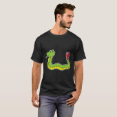 Snake doet aan boksen t-shirt (Voorkant volledig)