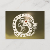 SNAKE DRAGON AGATE paarse witte rode grijs Visitekaartje (Achterkant)