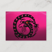 SNAKE DRAGON AMETHYST, Beauty, Salon, Day Spa Visitekaartje (Achterkant)