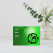 SNAKE DRAGON EMERALD, Beauty, Salon, Day Spa Visitekaartje (Staand voorkant)