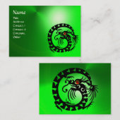 SNAKE DRAGON EMERALD, Beauty, Salon, Day Spa Visitekaartje (Voorkant / Achterkant)