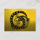 SNAKE DRAGON TOPAZ paars wit rood geel Visitekaartje (Achterkant)