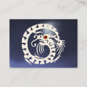 SNAKE DRAGON TOPAZ / Schoonheidssalon, Dag Spa Visitekaartje (Achterkant)