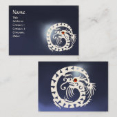 SNAKE DRAGON TOPAZ / Schoonheidssalon, Dag Spa Visitekaartje (Voorkant / Achterkant)