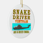 snAKE DRIVER VIETNAM Keramisch Ornament (Rechts)