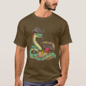 Snake Easter Pirate T-shirt (Voorkant)